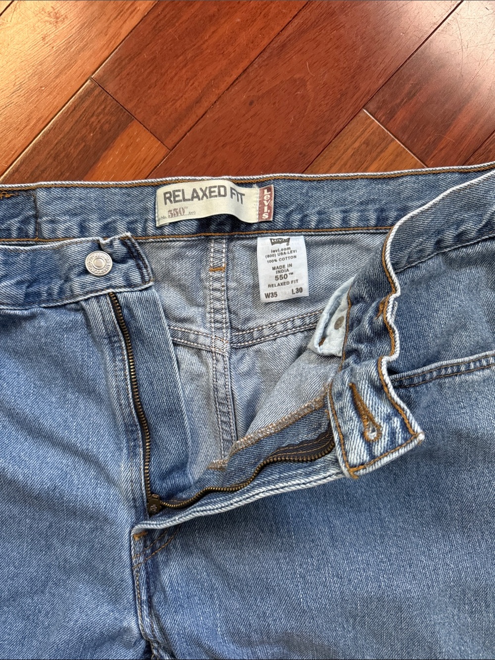 vintage levi’s 550 35x30 - year 2006 - Picture 10 of 10